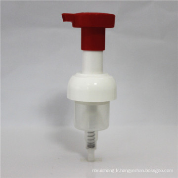 Pompe en mousse en plastique blanc de 33 mm rouge 33 mm